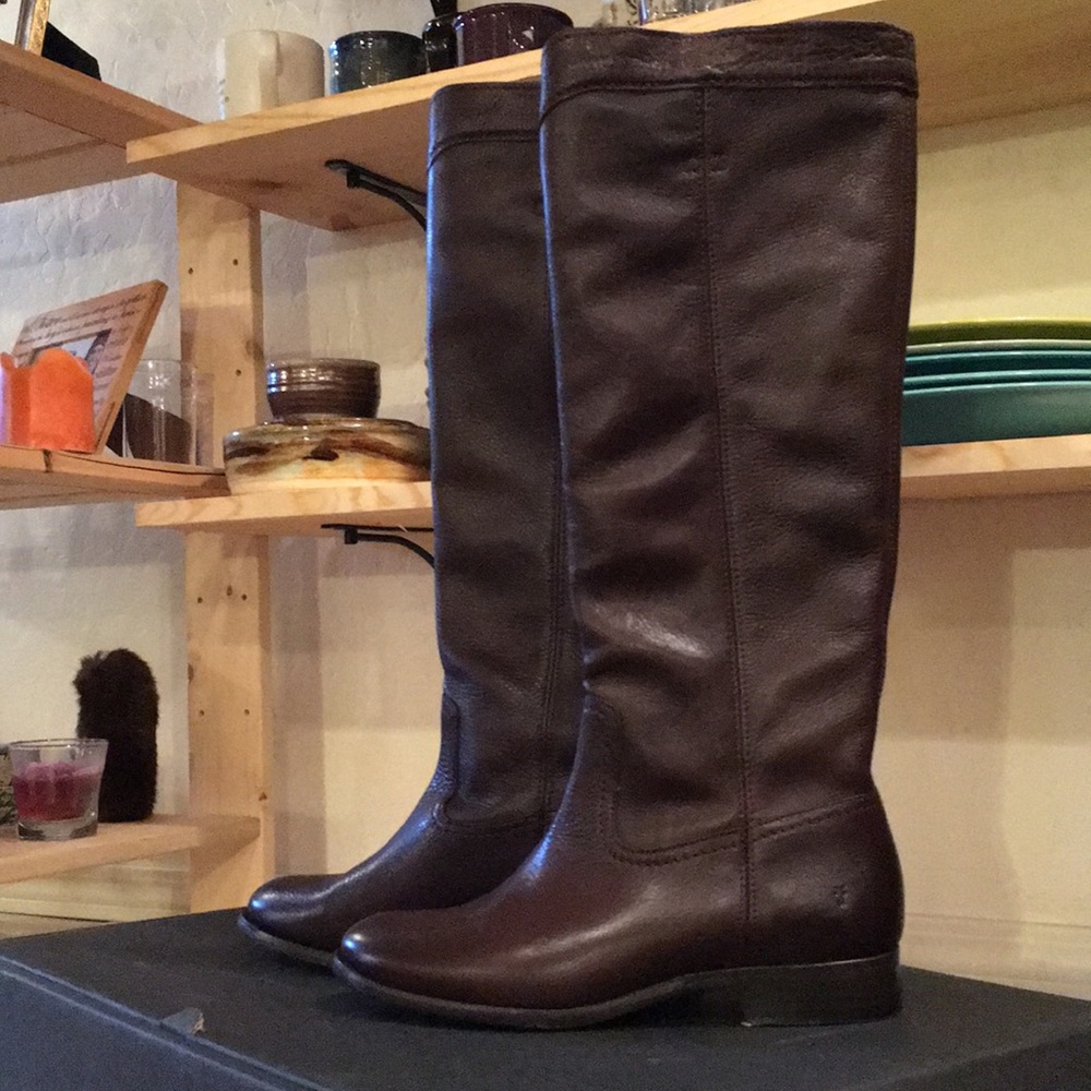 Frye Cara roper mid-calf boots!!